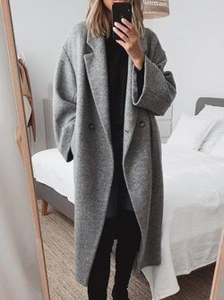 Willa - Elegantní dlouhý zimní kabát pro ženy