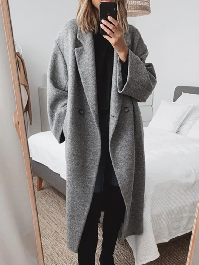 Willa - Elegantní dlouhý zimní kabát pro ženy