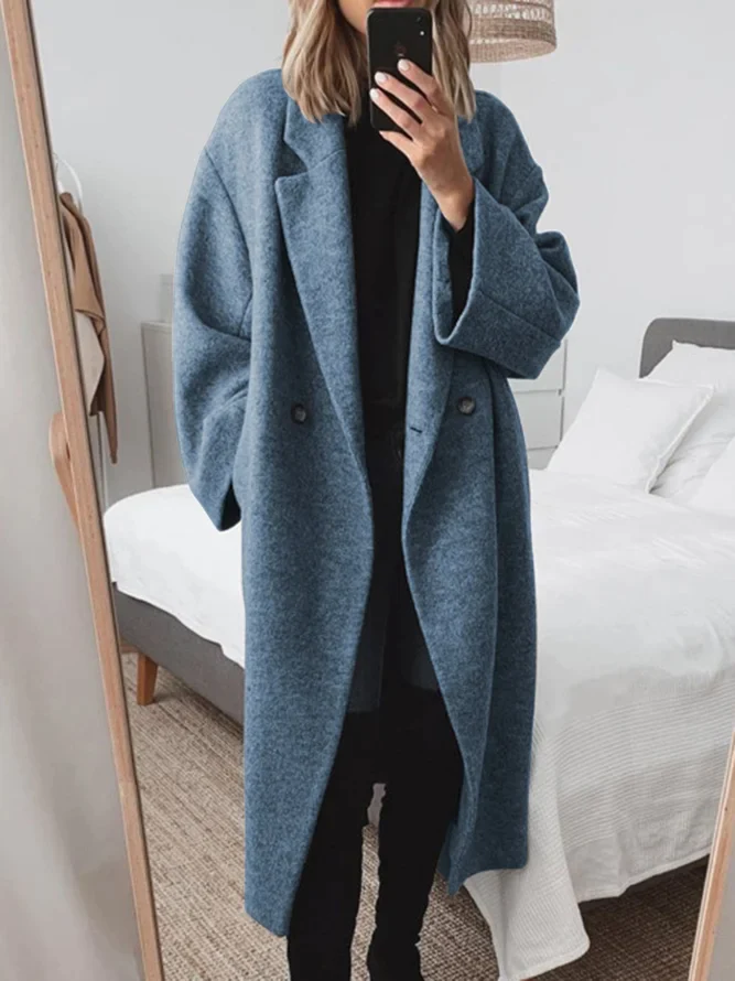 Willa - Elegantní dlouhý zimní kabát pro ženy