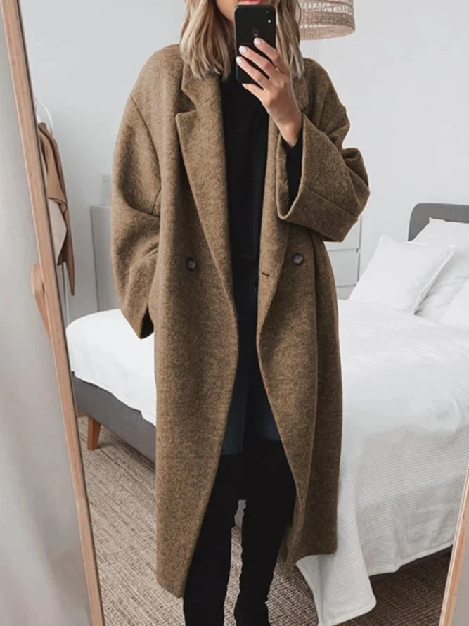 Willa - Elegantní dlouhý zimní kabát pro ženy