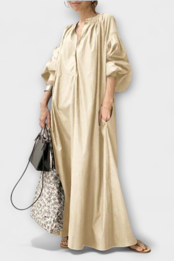 Gerhilde – Elegantní Midi Šaty