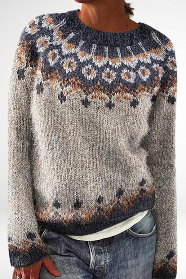 Grace™ - Vintage Zimní Svetr