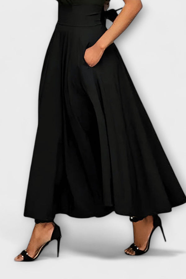 Luitgard - Elegantní maxi sukně v chic stylu