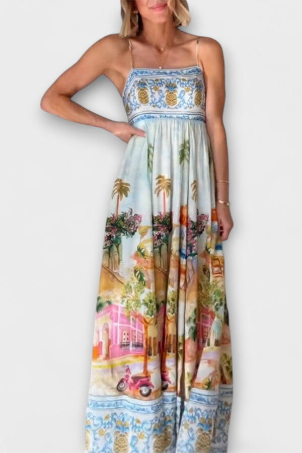 Lumen - Multicolor Maxi Šaty Aracati