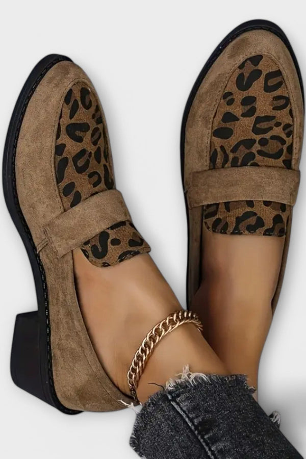Karla - Elegantní dámské boty s leopardím vzorem