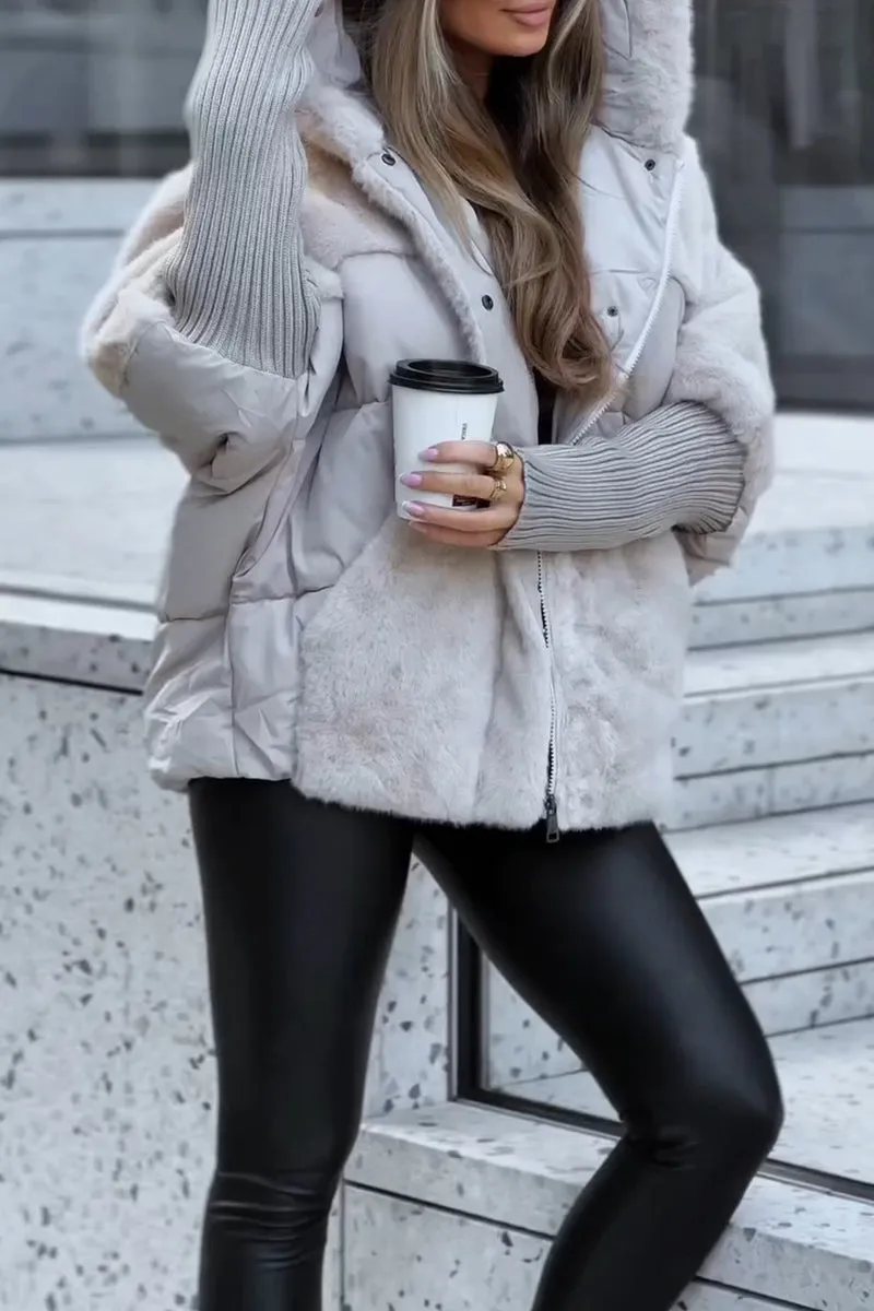 Ava - Elegantní Puffer Bunda