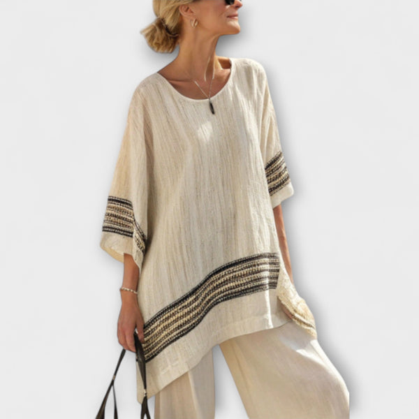 Lauren - Woven Texture Relaxed Set