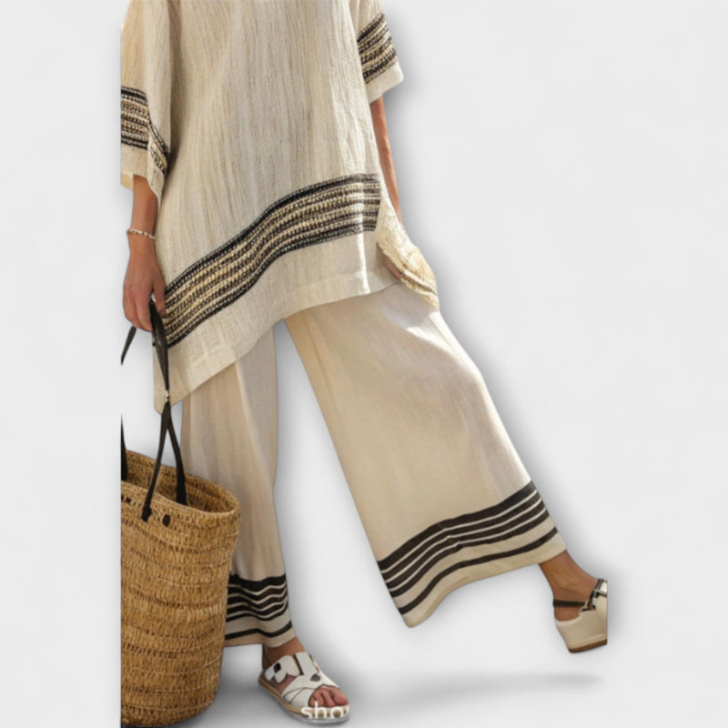 Lauren - Woven Texture Relaxed Set
