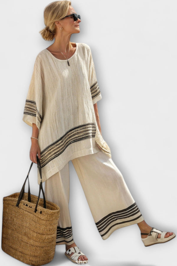 Lauren - Woven Texture Relaxed Set