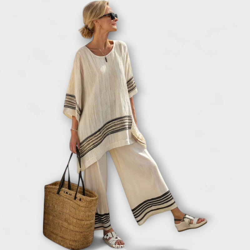 Lauren - Woven Texture Relaxed Set