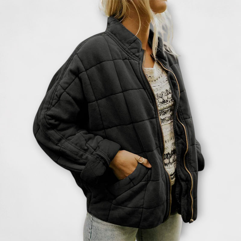 Josiane - Elegantní Oversized Prošívaná Bunda