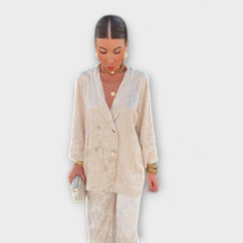 Cristina - Stylový Elegantní Blazerový Set