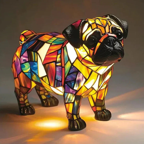 Joyful Pug Glow