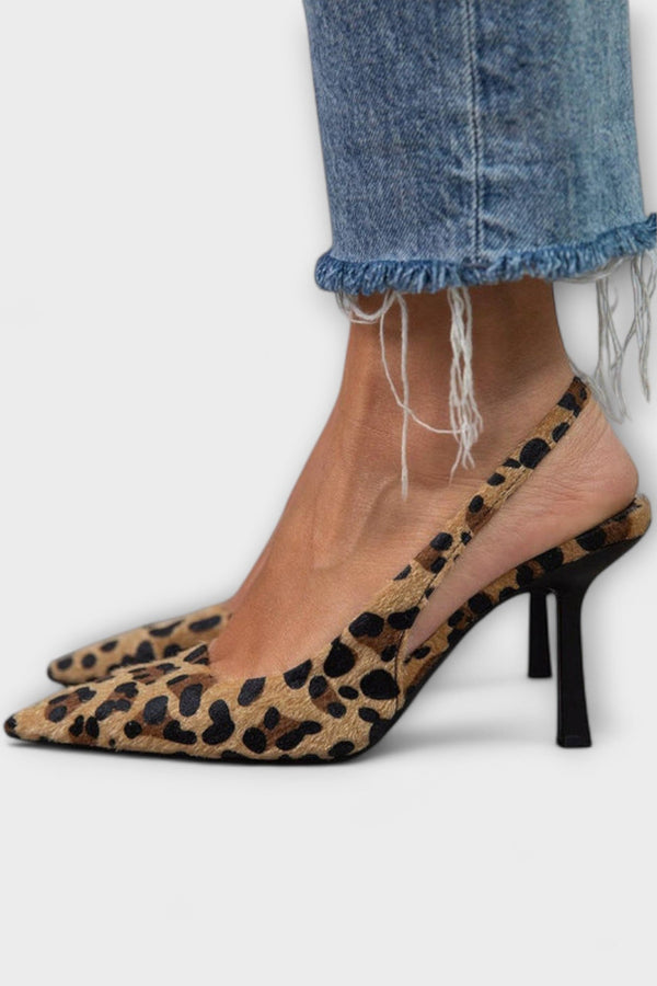 Liorina – Sandály s leopardím potiskem