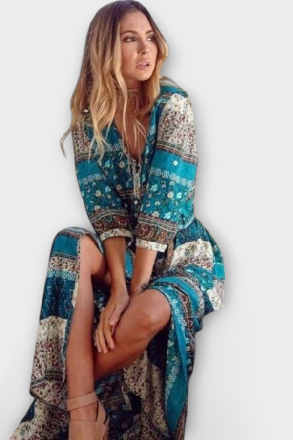Cariba - Boho Midi Šaty