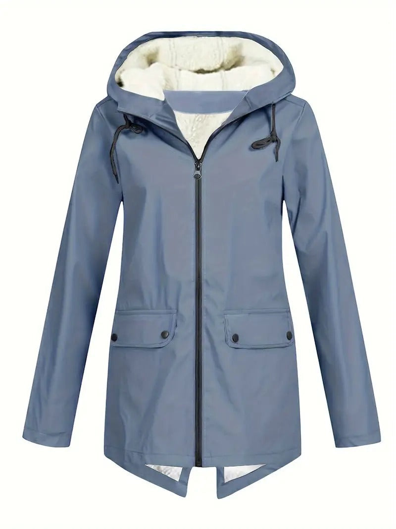 Zara - Zip-Up Hooded Jacket