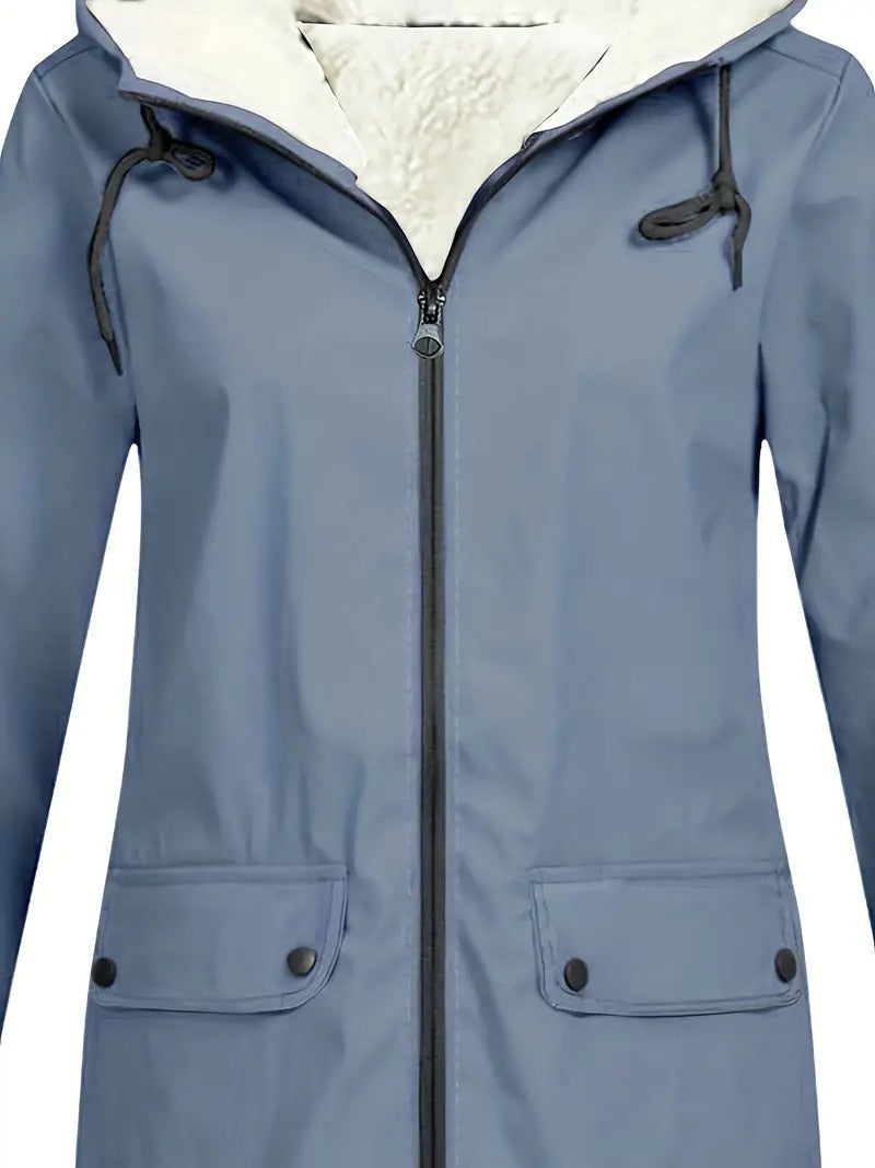 Zara - Zip-Up Hooded Jacket