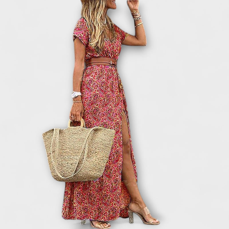 Carmella - Maxi šaty v boho stylu