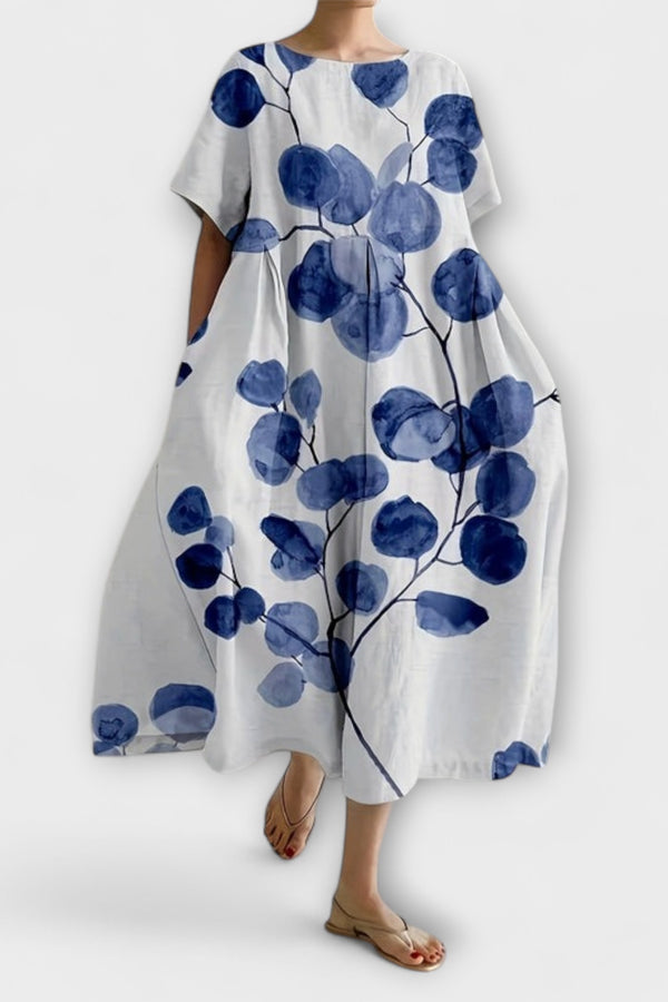 Lisy - Blauwe Harmonie Robe