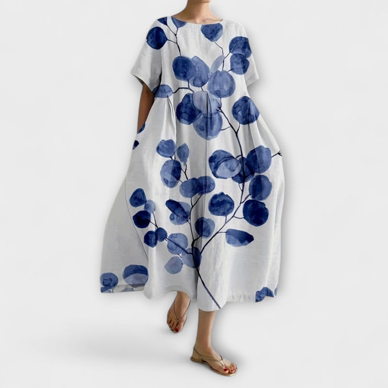 Lisy - Blauwe Harmonie Robe