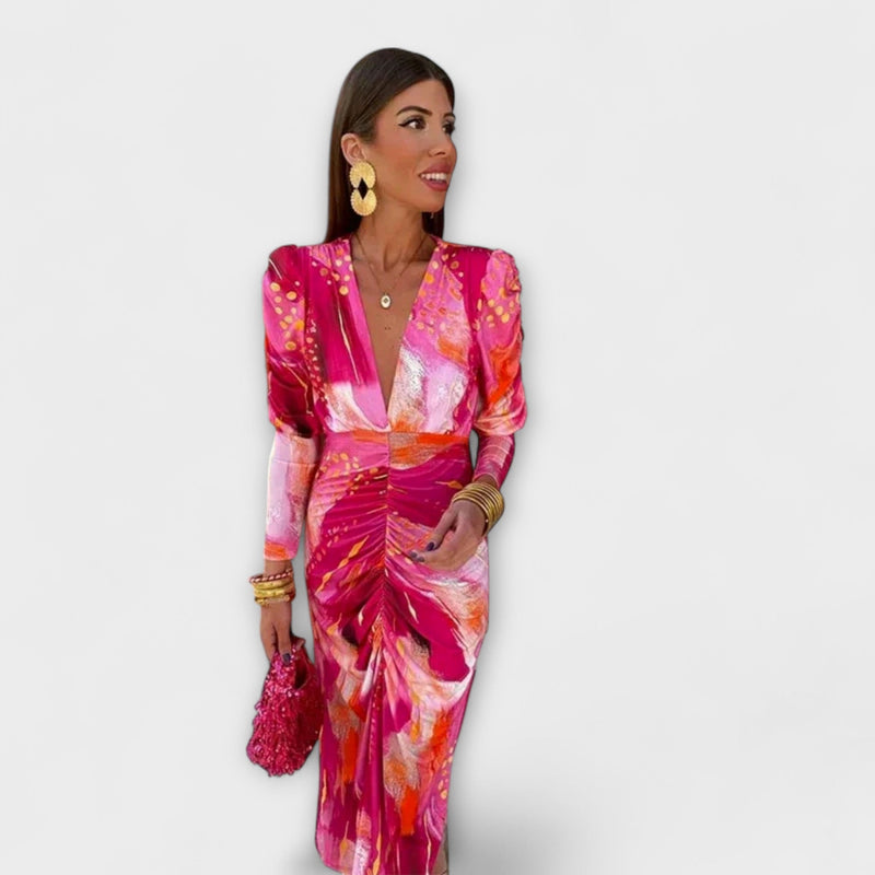 Livia - Elegantní Dlouhé Šaty