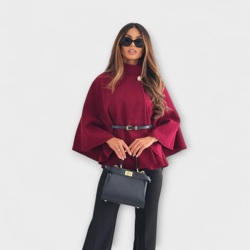 Lea - Elegantní motýlí bunda s páskem