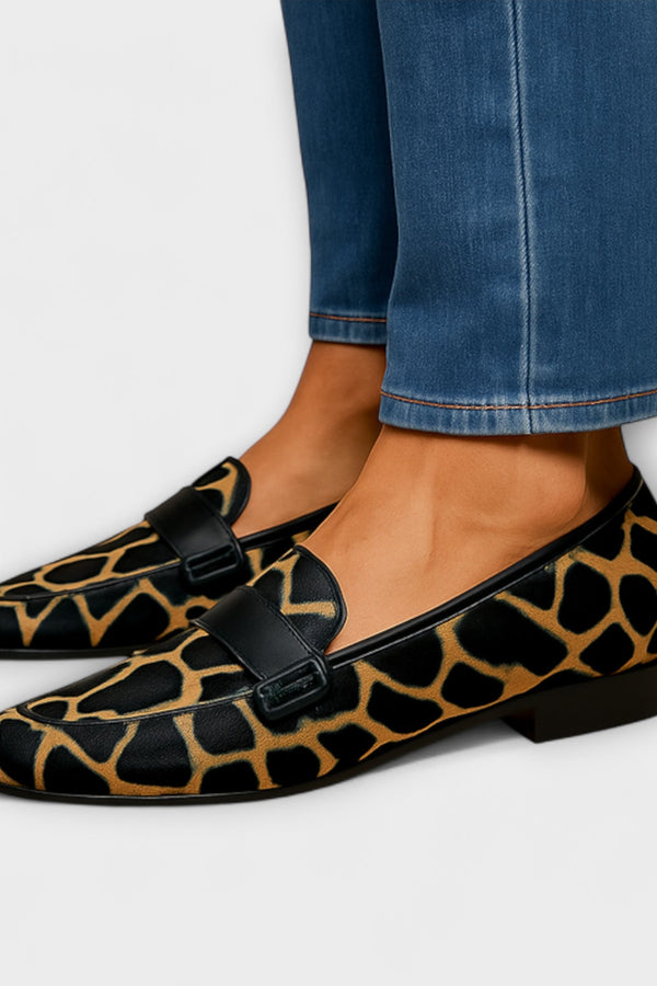 Wale - Leopard Print Slippers