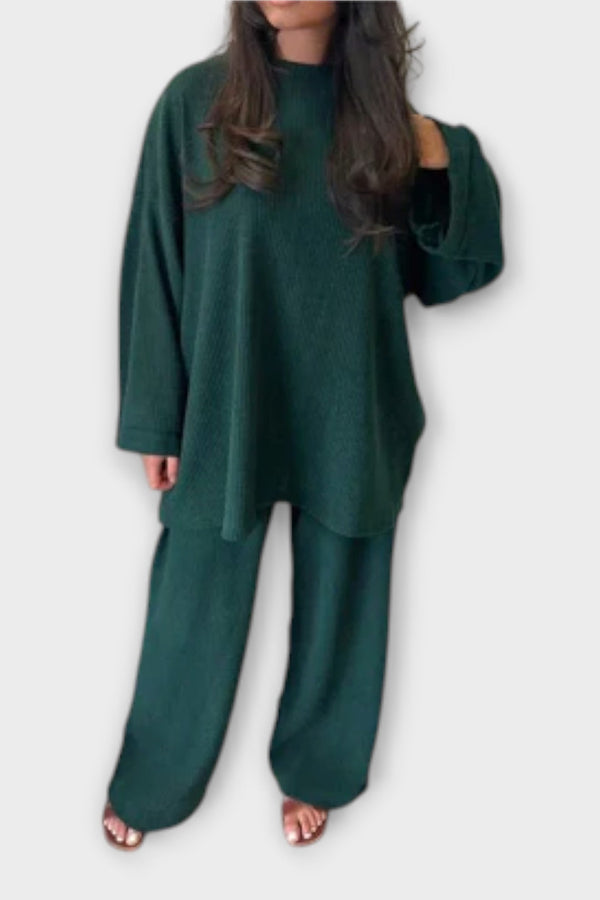 Ingrid - Set pro plnoštíhlé - Žebrovaný styl